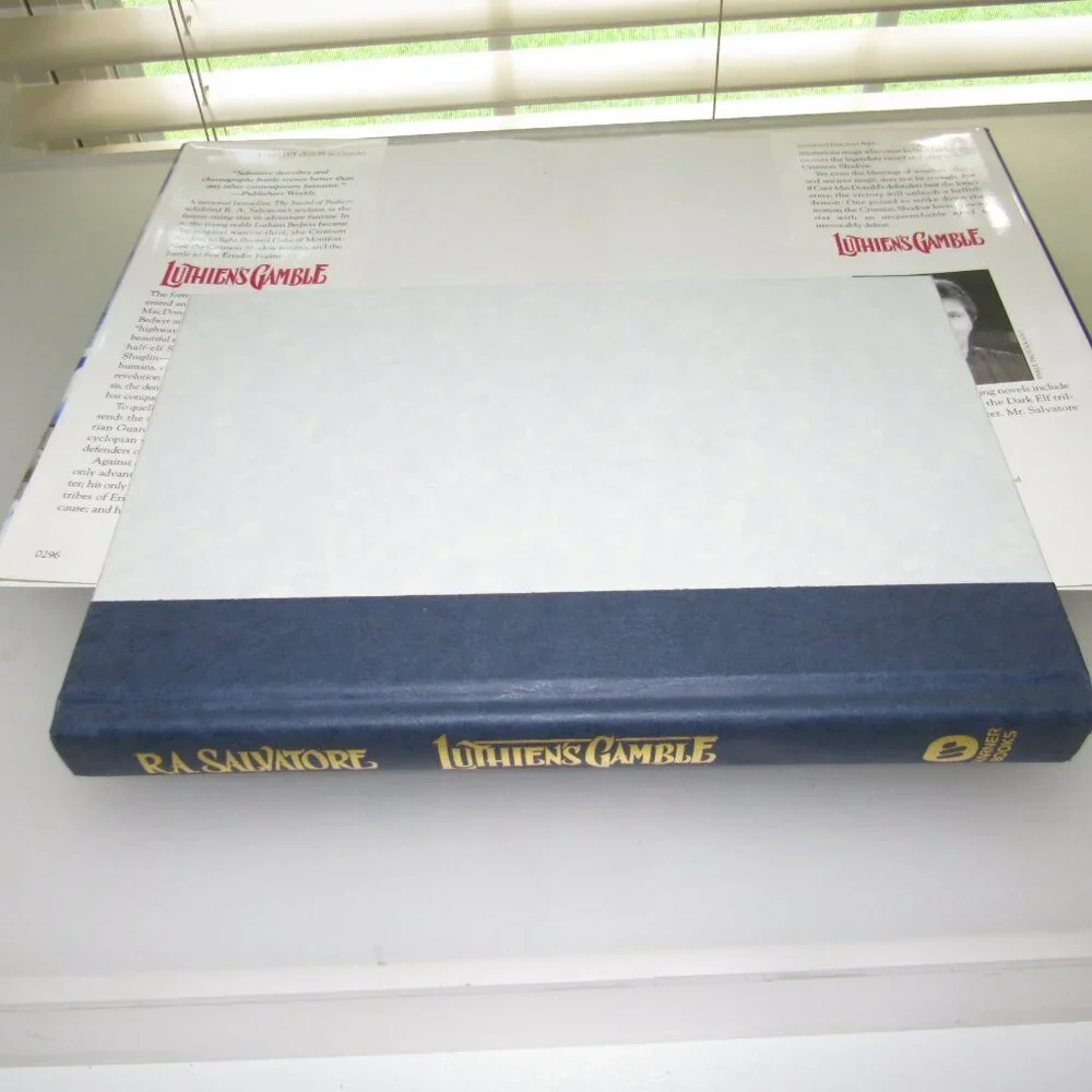 Mythic Fantasy Hardcover • R.A. Salvatore “Luthien’s Gamble” (Crimson Shadow)